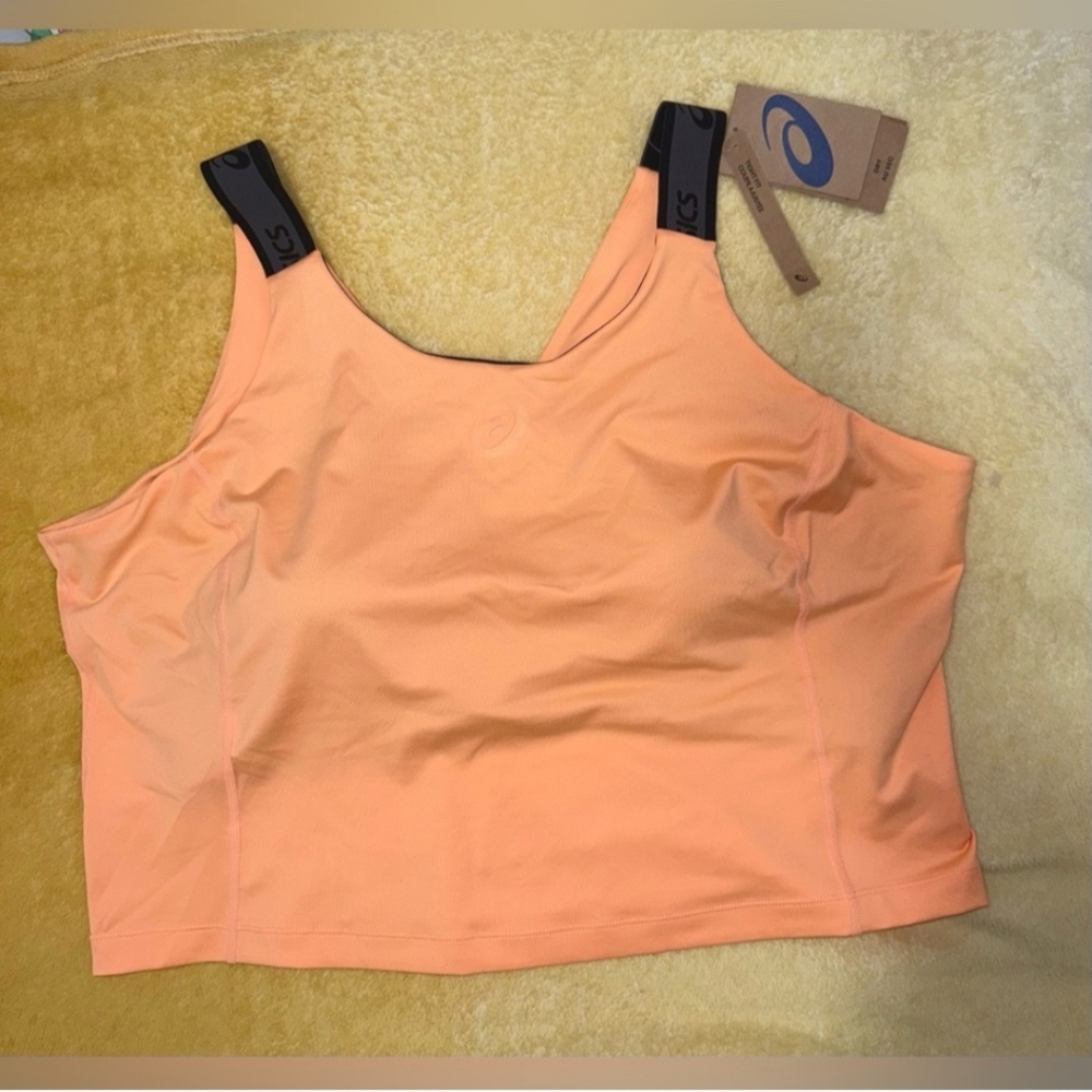 NWT Asics Women's Fit Sana Cropped Tank Size 2XL - Picture 2 of 11